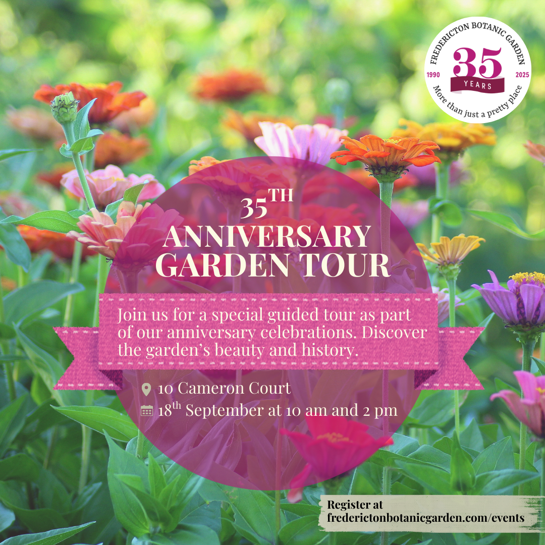 35th Anniversary garden tour both dates
